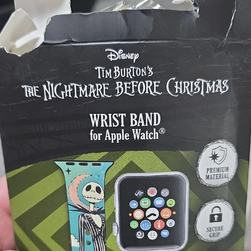 Apple | The Nightmare Before Christmas Silicone Watch Band *NIOP